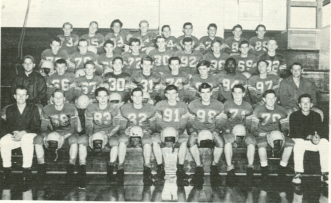 1951 Varsity Football Team 